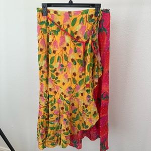 Farm Rio Wrap Skirt